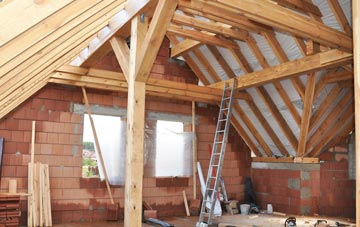 New Woodhouses attic trusses